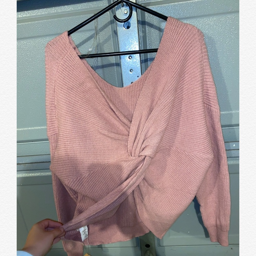 Pink Sweater